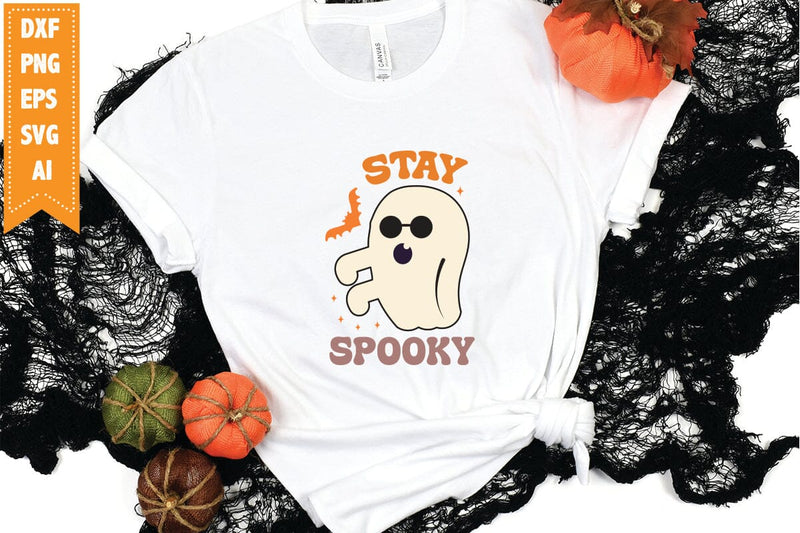 Stay Spooky Svg, Halloween Svg, Funny Ghost Svg SVG shah alam 