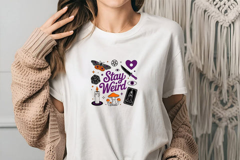 Stay Weird SVG Angelina750 