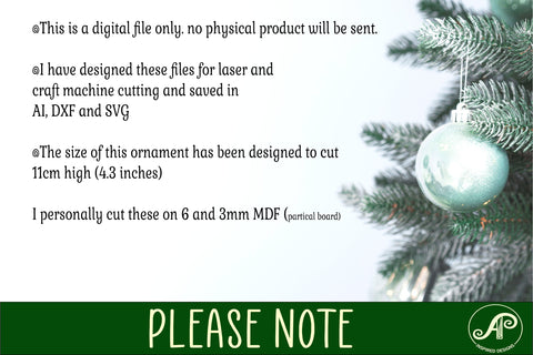 Steam train theme Christmas Ornament SVG SVG APInspireddesigns 