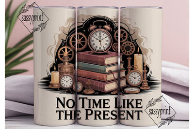 Steampunk Time Tumbler Wrap Sublimation sassyprint 