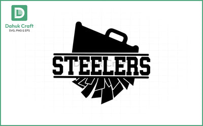 Steelers Football SVG – Layered Logo SVG PNG & EPS V6 SVG dahukdesign 
