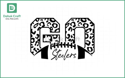 Steelers Football SVG – Layered Logo SVG PNG & EPS V7 SVG dahukdesign 