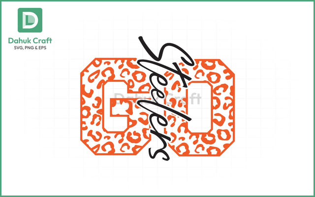 Steelers Football SVG – Layered Logo SVG PNG & EPS V8 SVG dahukdesign 