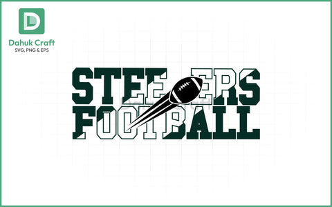 Steelers Football SVG – Motion Logo SVG PNG & EPS V14 SVG dahukdesign 