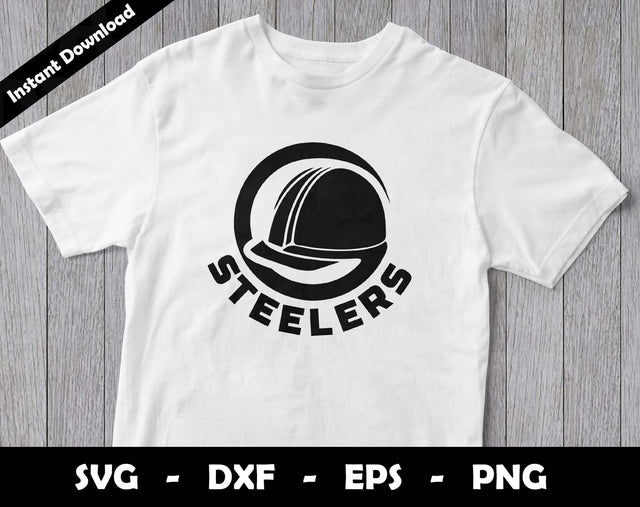 Steelers SVG Cut File, Steelers logo SVG Design, Steelers Football Mascot, T-Shirt Sublimation Design Png SVG Arthur Arellano 