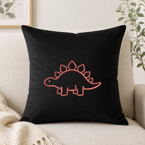 Stegosaurus Outline Embroidery Design – Dinosaur Machine Embroidery File, Simple Dino Outline, Kids Prehistoric Embroidery Design Embroidery/Applique DESIGNS PatternFeed8 