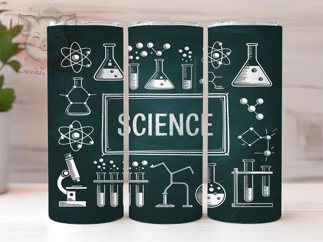 STEM Science Teacher Tumbler Wrap, STEM Tumbler PNG, 20Oz Sublimation Design, Science Teacher Gift, Chemistry Biology Physics, Nerdy Tumbler Wrap, Funny Science PNG Sublimation Lara' s Designs 