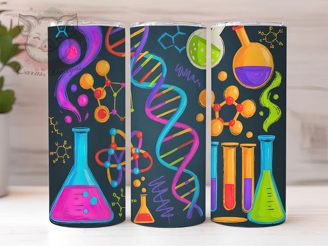 STEM Teacher Nerdy Tumbler Wrap, Science Teacher PNG, 20Oz Sublimation Wrap, Tech Engineering Math Design, STEM Gift For Teachers, Science Nerd Tumbler, Educational Tumbler PNG Sublimation Lara' s Designs 