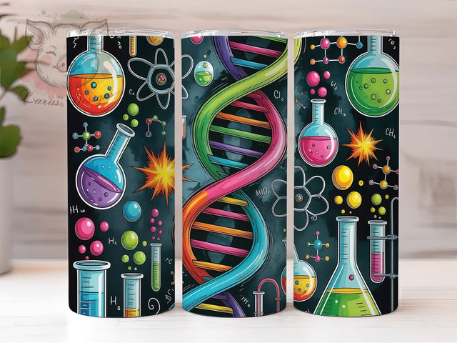 STEM Teacher Nerdy Tumbler Wrap, Science Teacher PNG, 20Oz Sublimation Wrap, Tech Engineering Math Design, STEM Gift For Teachers, Science Nerd Tumbler, Educational Tumbler PNG Sublimation Lara' s Designs 