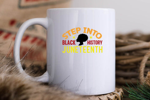 Step Into Black History Juneteenth SVG Angelina750 