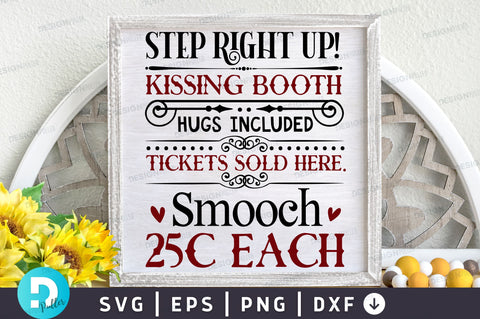 Step right up kissing Svg Design SVG Regulrcrative 