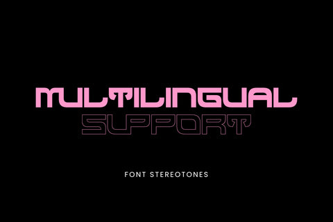 Stereotones Font ahweproject 