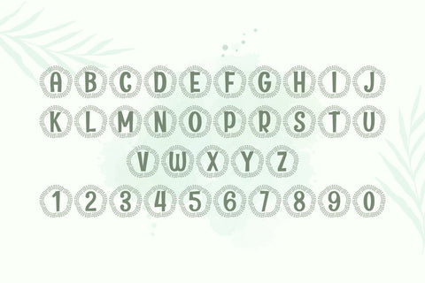 Sterlingly Monogram Font Font Dm Letter Studio 