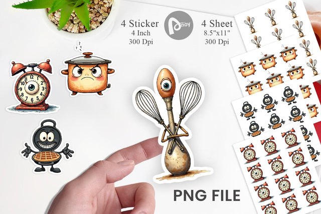 Sticker Annoyed Appliances Sublimation artnoy 