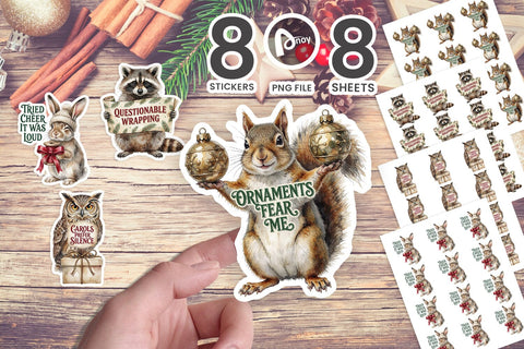 Sticker Antique Ornament Shop Critters SVG artnoy 