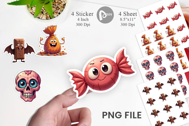 Sticker Candy Surreals Sublimation artnoy 