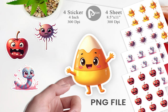 Sticker Candy Surreals Sublimation artnoy 