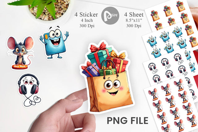 Sticker Cyber Sale Tech Sublimation artnoy 