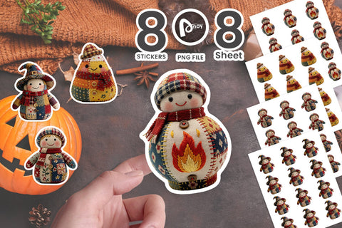 Sticker Enchanted Patchwork Magic Accessories Sublimation artnoy 