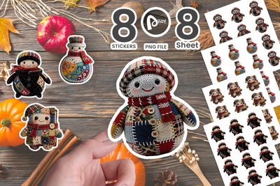 Sticker Enchanted Patchwork Magic Accessories Sublimation artnoy 