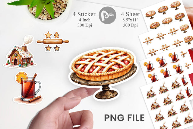 Sticker Farmhouse Kitchen Sublimation artnoy 