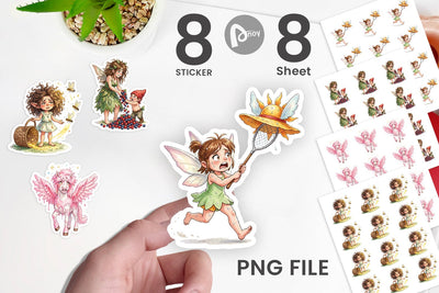 Sticker Frazzled Magic Mom Chaos Sublimation artnoy 