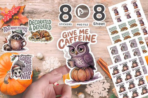 Sticker Great Forest Holiday Burnout Quotes Sublimation artnoy 