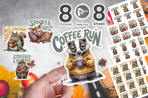 Sticker Great Forest Holiday Burnout Quotes Sublimation artnoy 