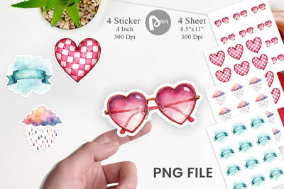 Sticker Groovy Boho Mama Sublimation artnoy 