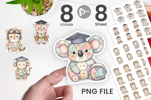 Sticker Innocent Future Career Patchwork Sublimation artnoy 