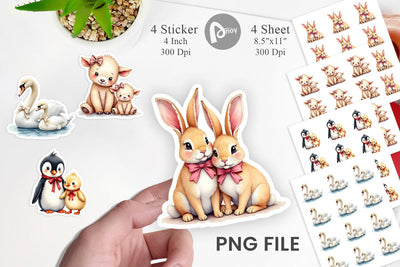 Sticker Kindred Ribbons Sublimation artnoy 
