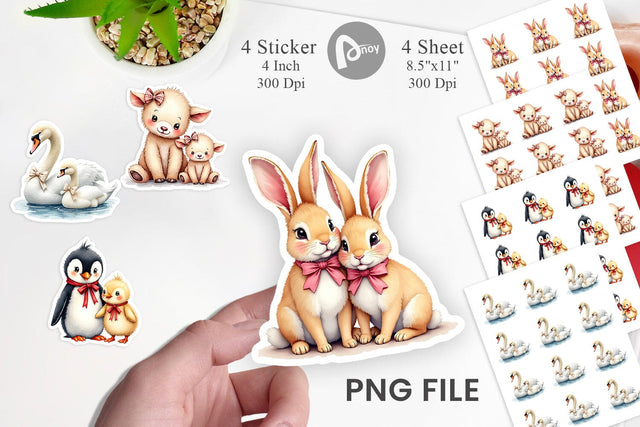 Sticker Kindred Ribbons Sublimation artnoy 