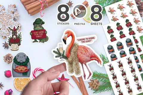 Sticker Office Party Sarcastic Judgement SVG artnoy 