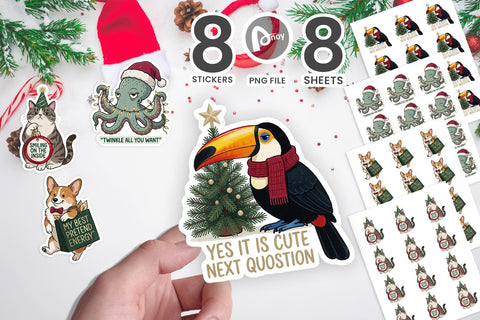Sticker Office Party Sarcastic Judgement SVG artnoy 