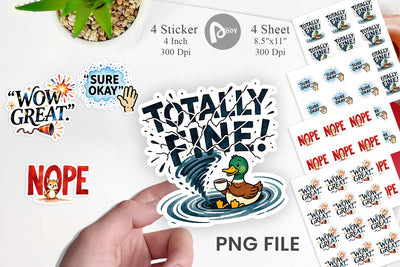 Sticker Passive Aggressive Positivity Pastel Snark Sublimation artnoy 
