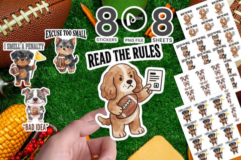 Sticker Ref Flags and Penalty Shade Dog Squad SVG artnoy 
