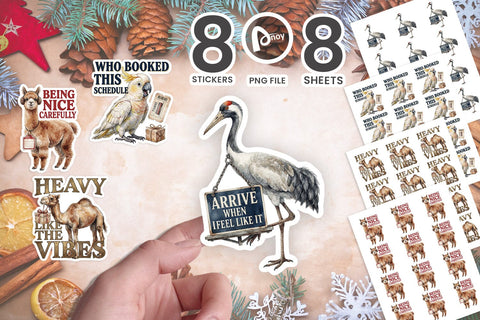 Sticker Retro Train Station Holiday Travels SVG artnoy 