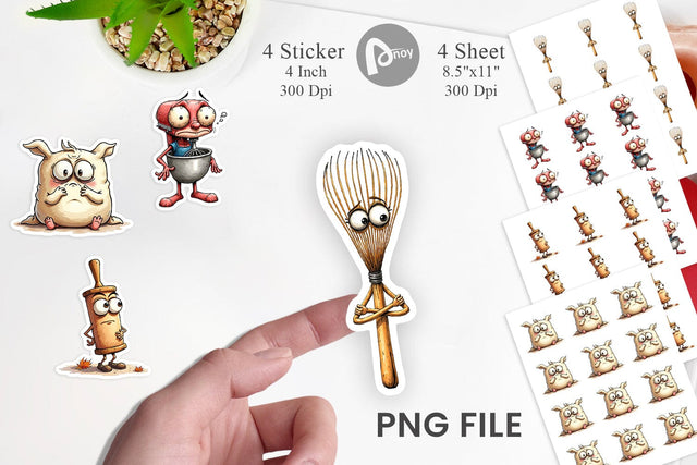 Sticker Sarcastic Baking Day Sublimation artnoy 