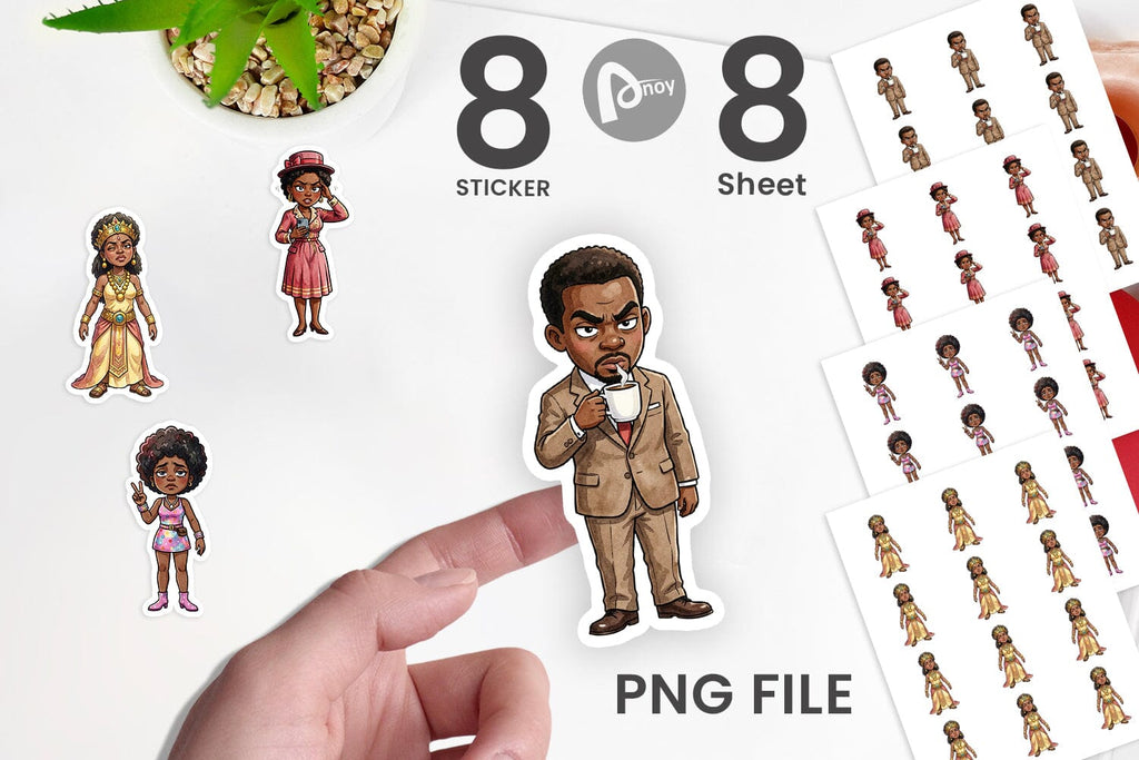 Sticker Sassy Historical Ancestor - So Fontsy