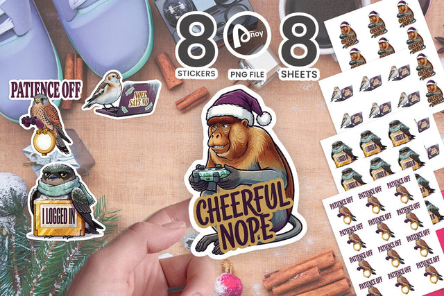 Sticker Silent Stream Room Low Cheer Crew SVG artnoy 