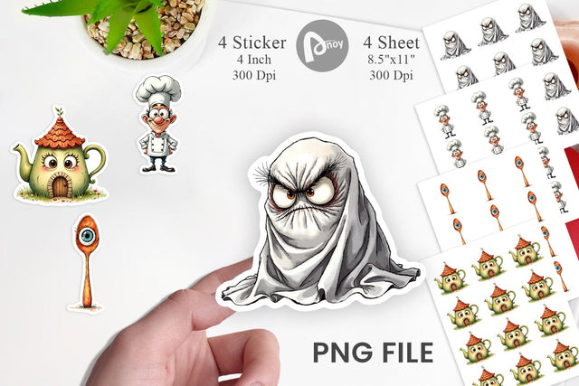 Sticker Skeptical Linens Sublimation artnoy 