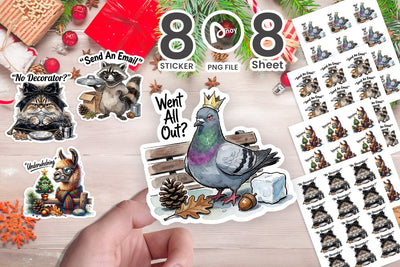 Sticker Snooty Judgmental High Society Quotes Sublimation artnoy 