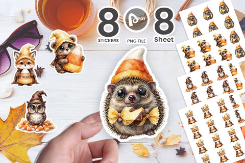 Sticker Sweet Tooth Spellcaster Animal Gnomes Sublimation artnoy 