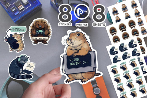 Sticker Terminal Side Eye Support Squad SVG artnoy 