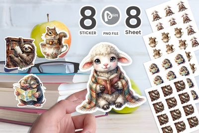 Sticker Timid Introvert Archive Seeker Sublimation artnoy 