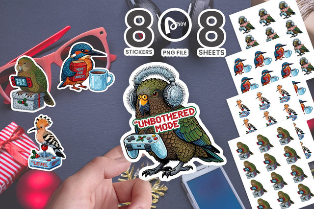 Sticker Twinkle Arcade & Ornament Roasts SVG artnoy 