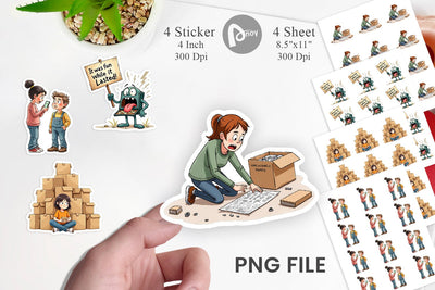 Sticker Unboxing Regret Sublimation artnoy 