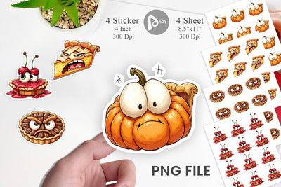 Sticker Unenthusiastic Pies Sublimation artnoy 