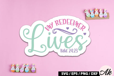 Stickers Christian Easter SVG Bundle SVG akazaddesign 
