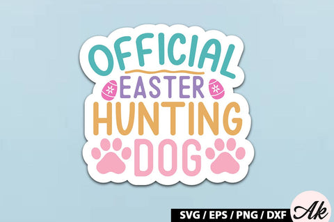 Stickers Easter Dog SVG Bundle SVG akazaddesign 